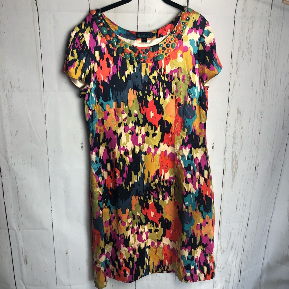 Colorful Boden Dress